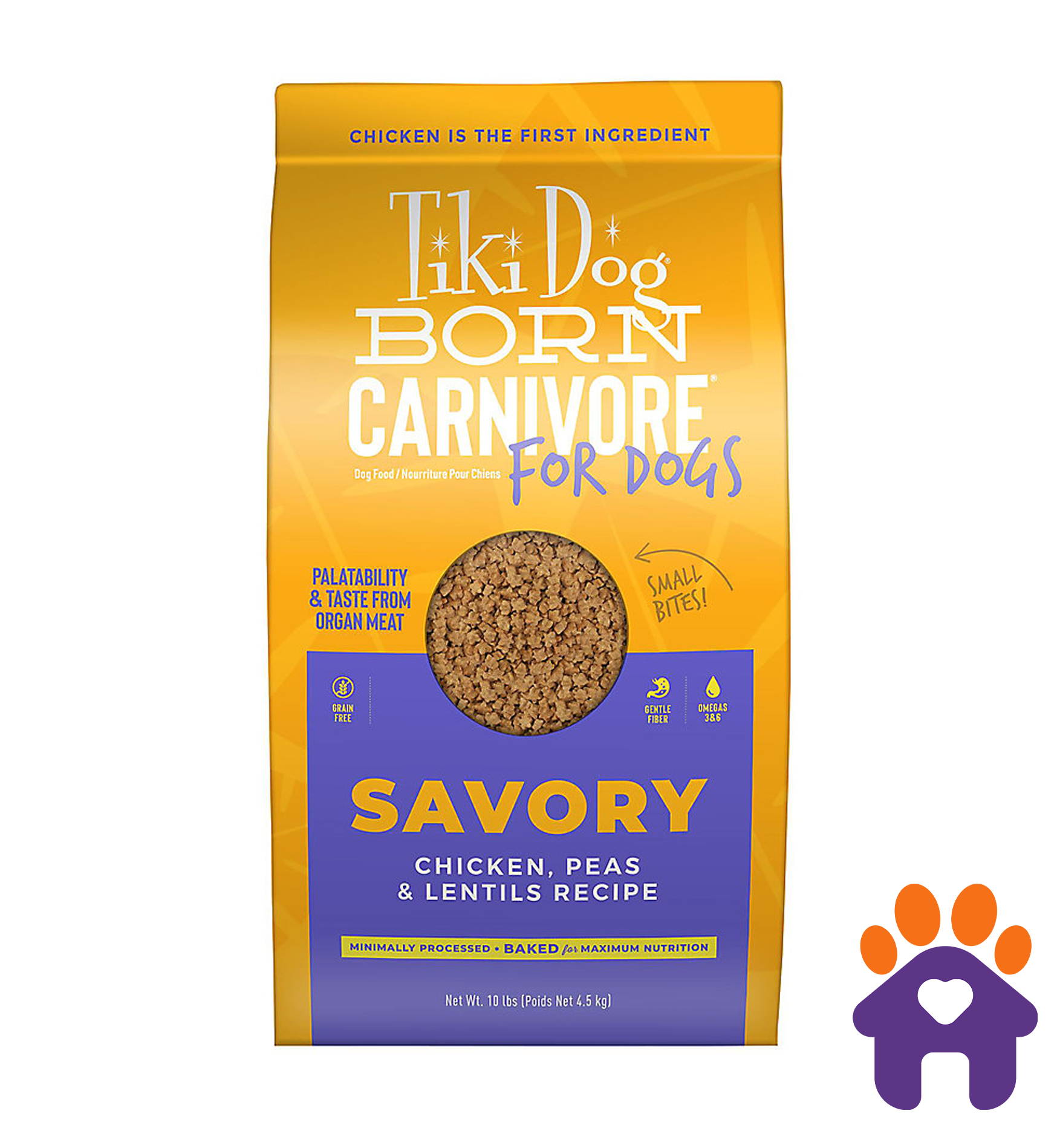 Dry Dog Food - Chicken, Fish, or Duck